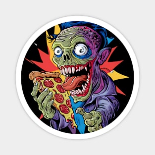 Fantasy of a Pizza Fanatic Magnet